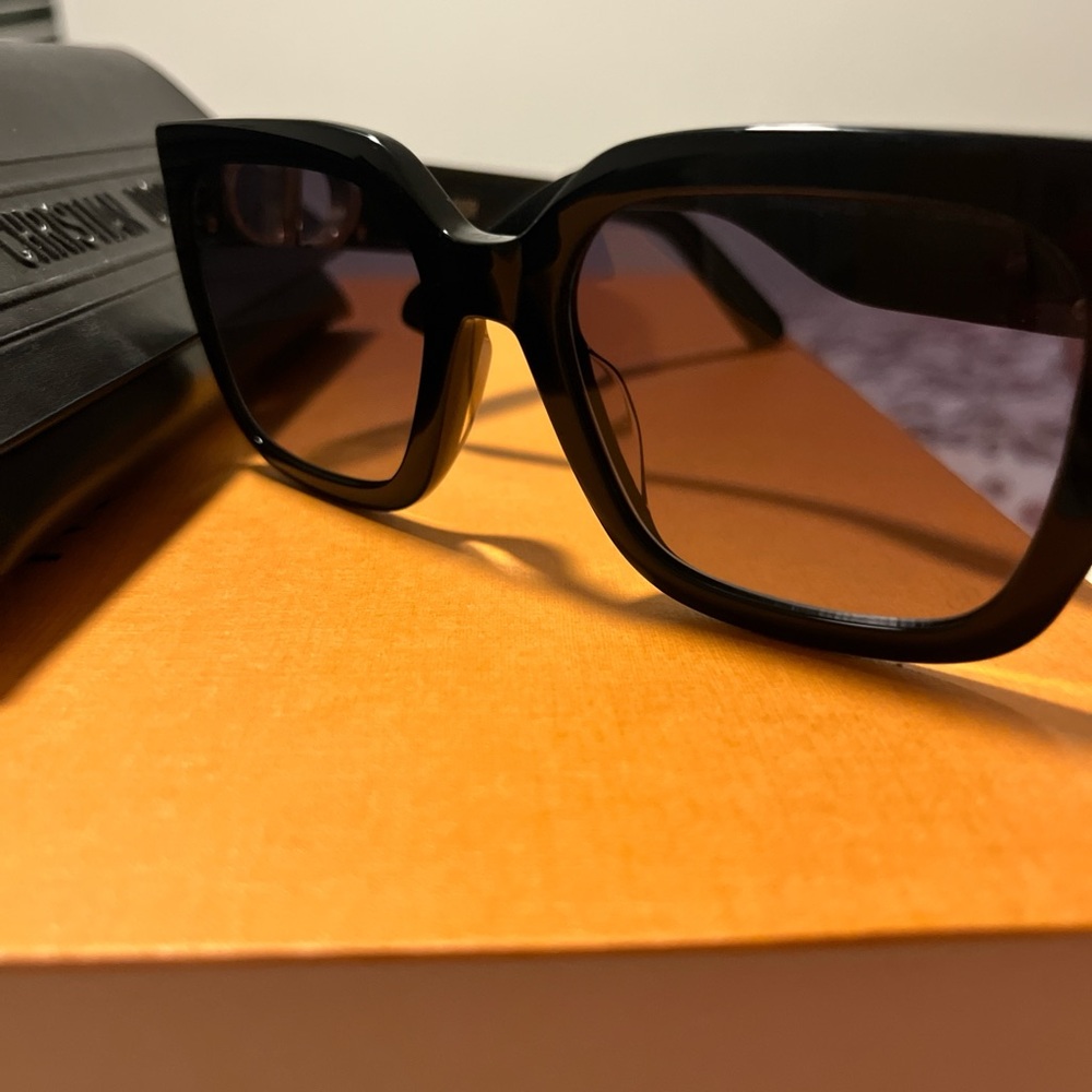 Dior Black Square Sunglasses
